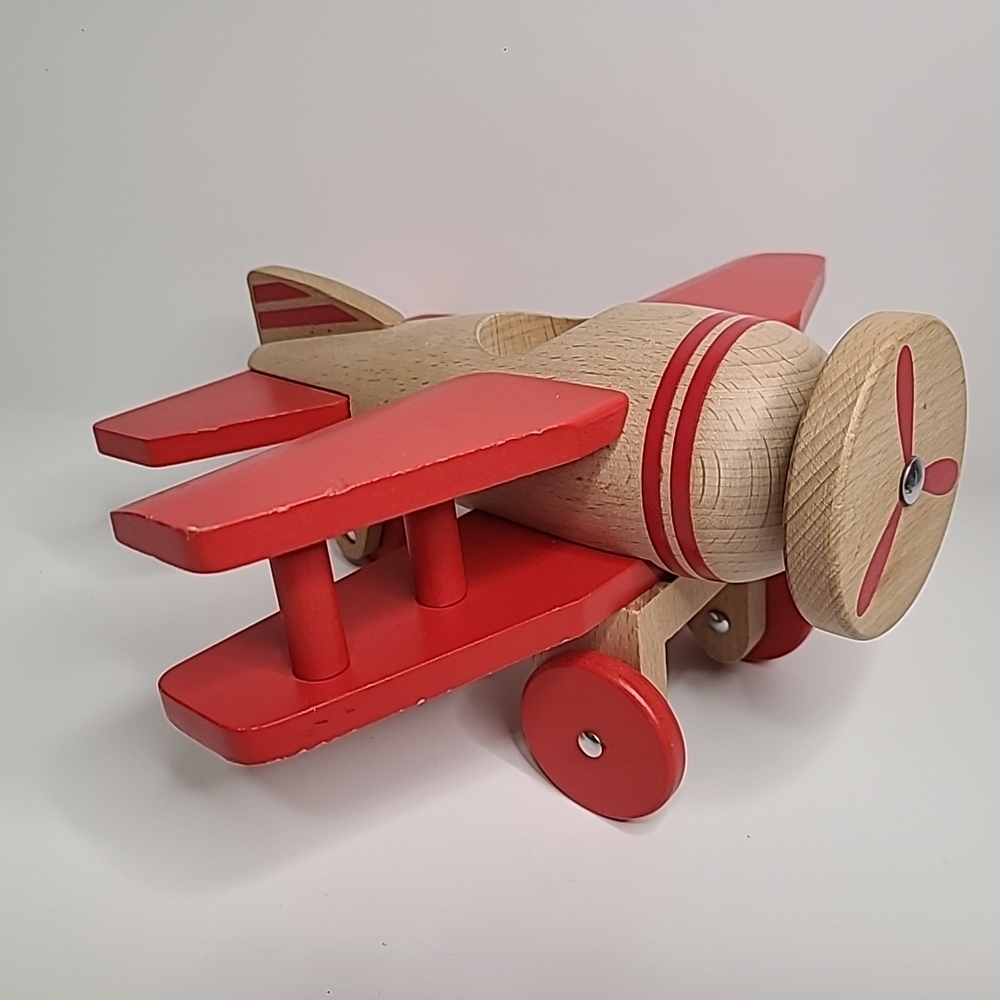 Target Hearth And Hand With Magnolia Wooden Airplane Red